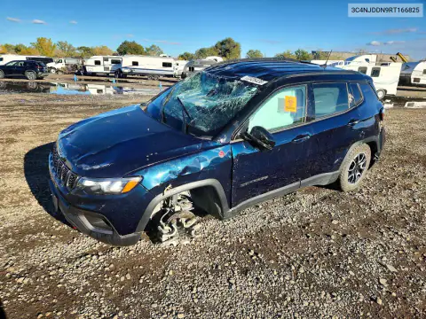 3C4NJDDN9RT166825 — 2024 Jeep Compass, Повреждения со всех сторон, фото до ремонта