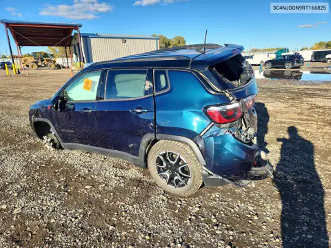 3C4NJDDN9RT166825 — 2024 Jeep Compass, photo 2 from Copart, All-over damage