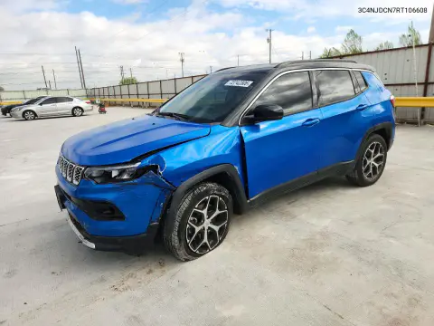2024 Jeep Compass Limited VIN 3C4NJDCN7RT106608 фото 1