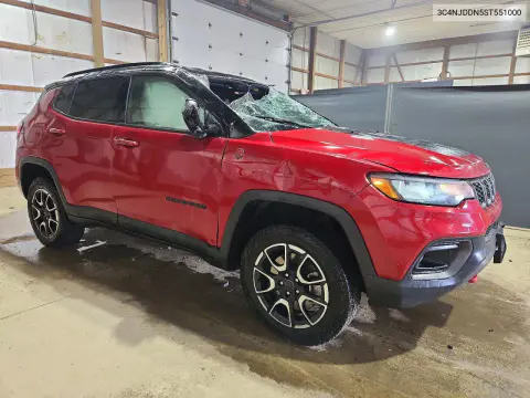2025 Jeep Compass Trailhawk VIN 3C4NJDDN5ST551000 фото 4