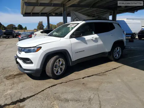 2025 Jeep Compass Latitude VIN 3C4NJDBN7ST547758 фото 1