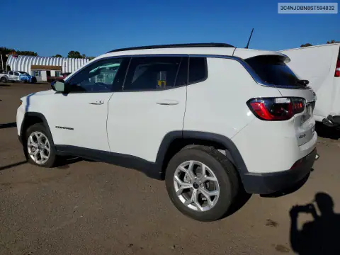 3C4NJDBN8ST594832 — 2025 Jeep Compass, фото 2 с аукциона Copart 15.10.2026, ПЕРЕДНЯЯ ЧАСТЬ