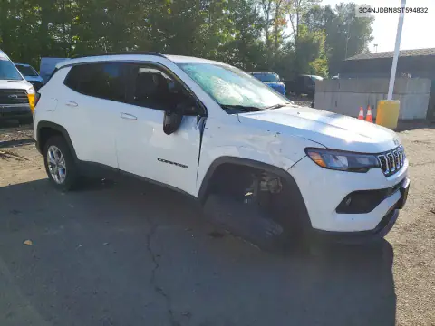 3C4NJDBN8ST594832 — 2025 Jeep Compass, фото 4 с аукциона Copart 15.10.2026, ПЕРЕДНЯЯ ЧАСТЬ