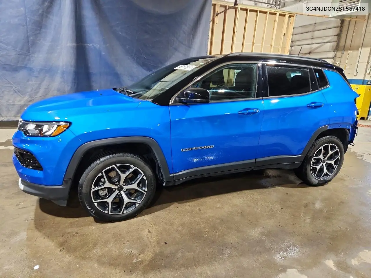 3C4NJDCN2ST557418 Jeep Compass 2025 — повреждение Задняя часть, фото до ремонта
