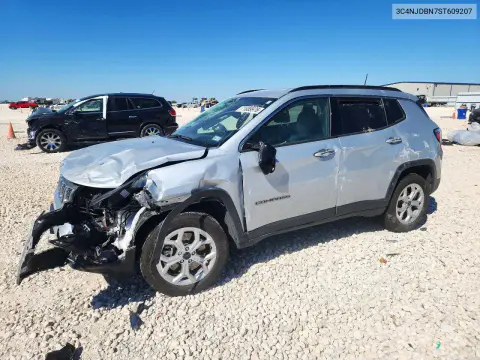 2025 Jeep Compass Latitude VIN 3C4NJDBN7ST609207 фото 1