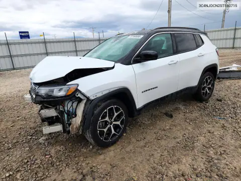 3C4NJDCN2ST580715 — 2025 Jeep Compass, Front end, before-repair photos