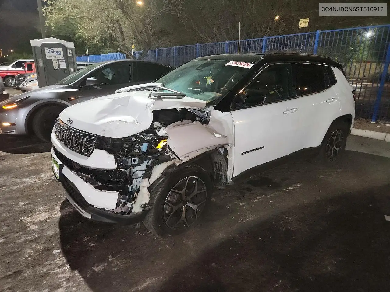 2025 Jeep Compass Limited VIN 3C4NJDCN6ST510912 фото 1