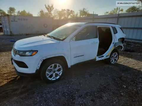 3C4NJDBN2ST607591 — 2025 Jeep Compass, Rear end, before-repair photos
