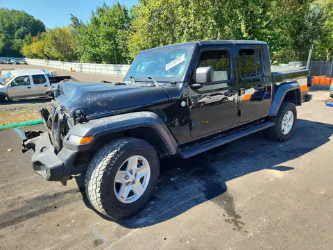 1C6HJTAG5LL175240 — 2020 Jeep Gladiator, წინა ნაწილი (Front End), ფოტოები შეკეთებამდე