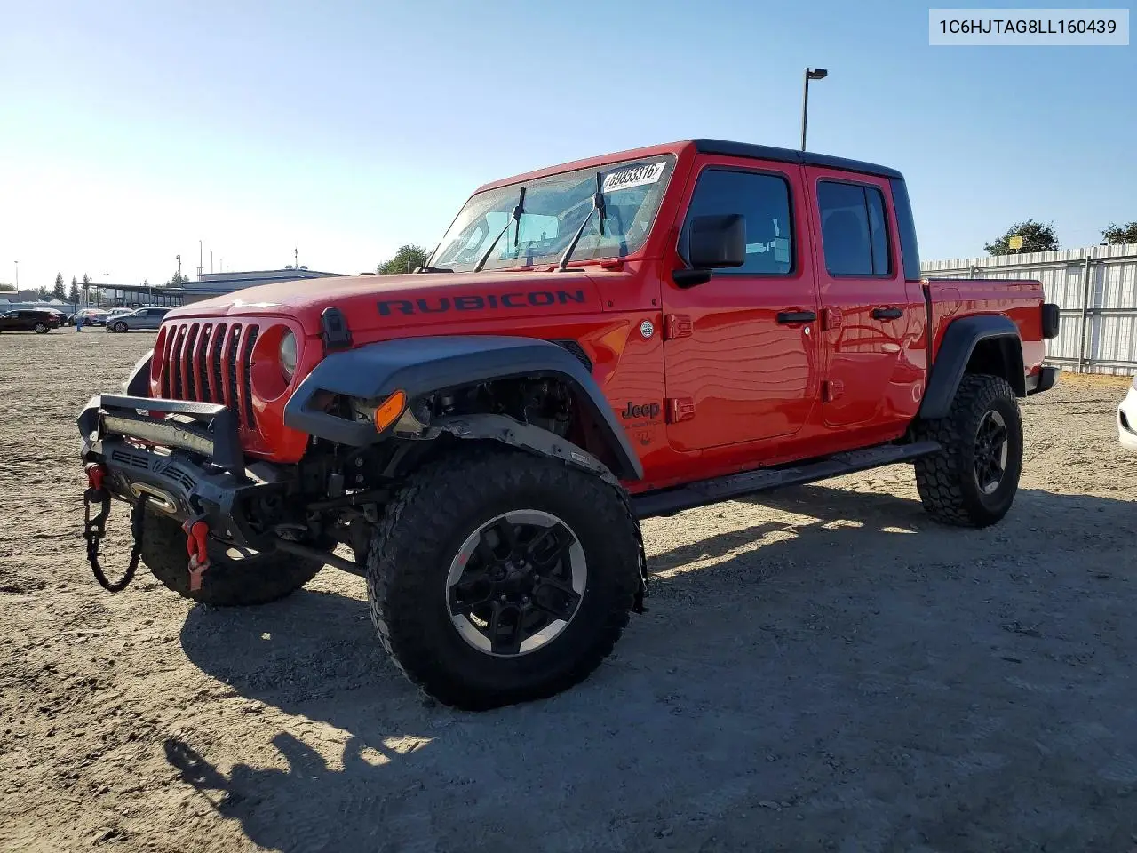 2020 Jeep Gladiator Sport VIN 1C6HJTAG8LL160439 фото 1
