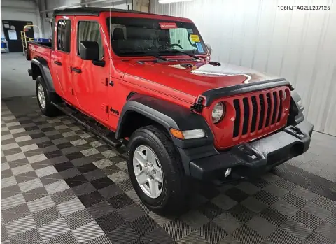 1C6HJTAG2LL207125 — 2020 Jeep Gladiator, Drobne wgniecenia i rysy, zdjęć przed naprawą