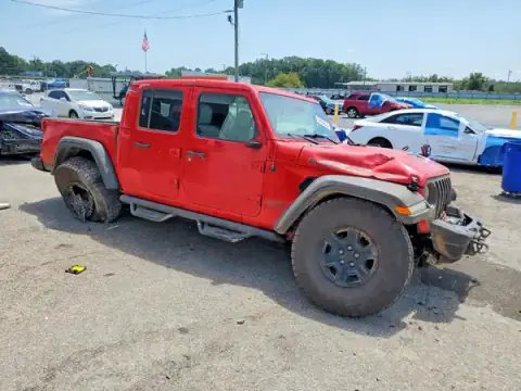 1C6JJTEG1ML552935 — 2021 Jeep Gladiator, photo 4 from Copart 08.10.2026, All-over damage
