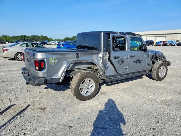 1C6HJTAG8ML502571 — 2021 Jeep Gladiator, photo 3 from Copart 01.10.2026, All-over damage