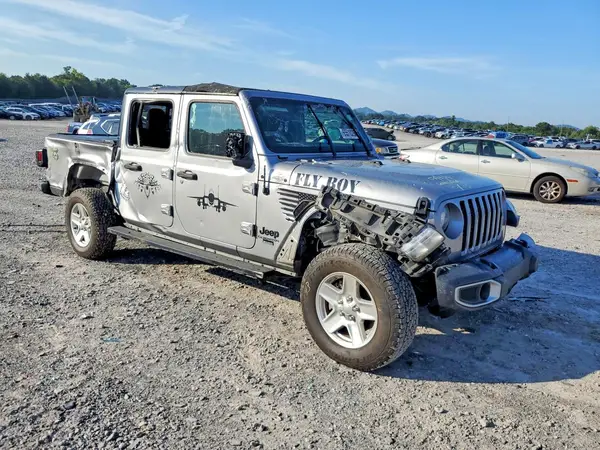 1C6HJTAG8ML502571 — 2021 Jeep Gladiator, photo 4 from Copart 01.10.2026, All-over damage