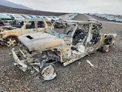 1C6JJTEG8ML567254 — 2021 Jeep Gladiator, Fire (Burn), before-repair photos