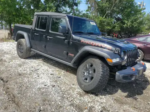 1C6JJTEG9ML608541 — 2021 Jeep Gladiator, photo 4 from Copart, Undercarriage damage