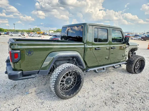 1C6HJTAGXML566403 — 2021 Jeep Gladiator, photo 3 from Copart, Front end
