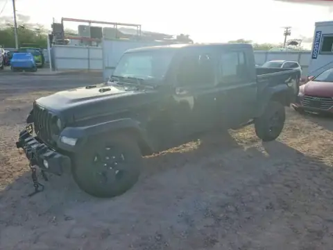 1C6HJTAG2ML592476 — 2021 Jeep Gladiator, Передня частина (Front End), фото до ремонту