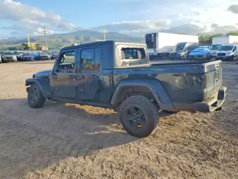 1C6HJTAG2ML592476 — 2021 Jeep Gladiator, photo 2 from Copart, Front end
