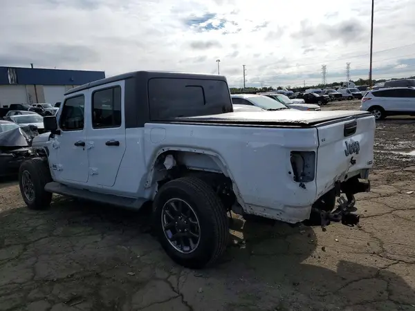 1C6HJTFG7ML507124 — 2021 Jeep Gladiator, photo 2 from Copart, Front end