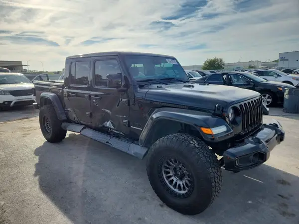 1C6HJTFG7ML510475 — 2021 Jeep Gladiator, photo 4 from Copart, Side