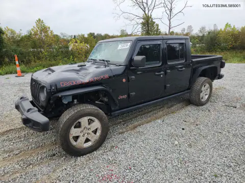 2021 Jeep Gladiator Mojave VIN 1C6JJTEG3ML585001 фото 1