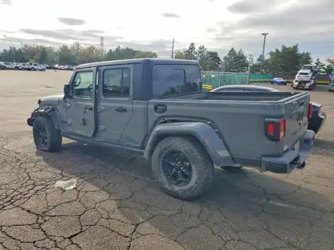 1C6HJTAG3NL159363 — 2022 Jeep Gladiator, photo 2 from Copart, Side