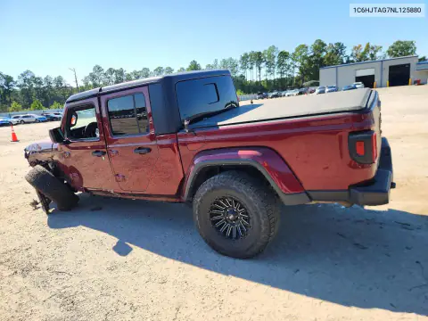 1C6HJTAG7NL125880 — 2022 Jeep Gladiator, photo 2 from Copart, Front end