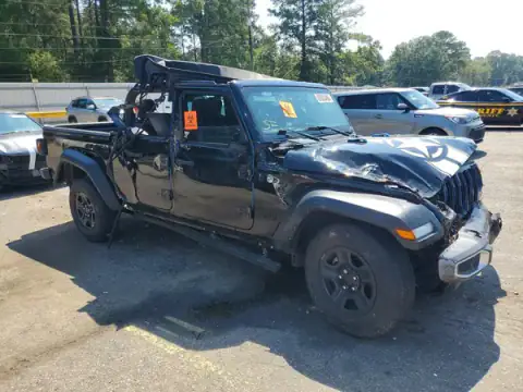 1C6HJTAG7PL524887 — 2023 Jeep Gladiator, photo 4 from Copart, Rollover