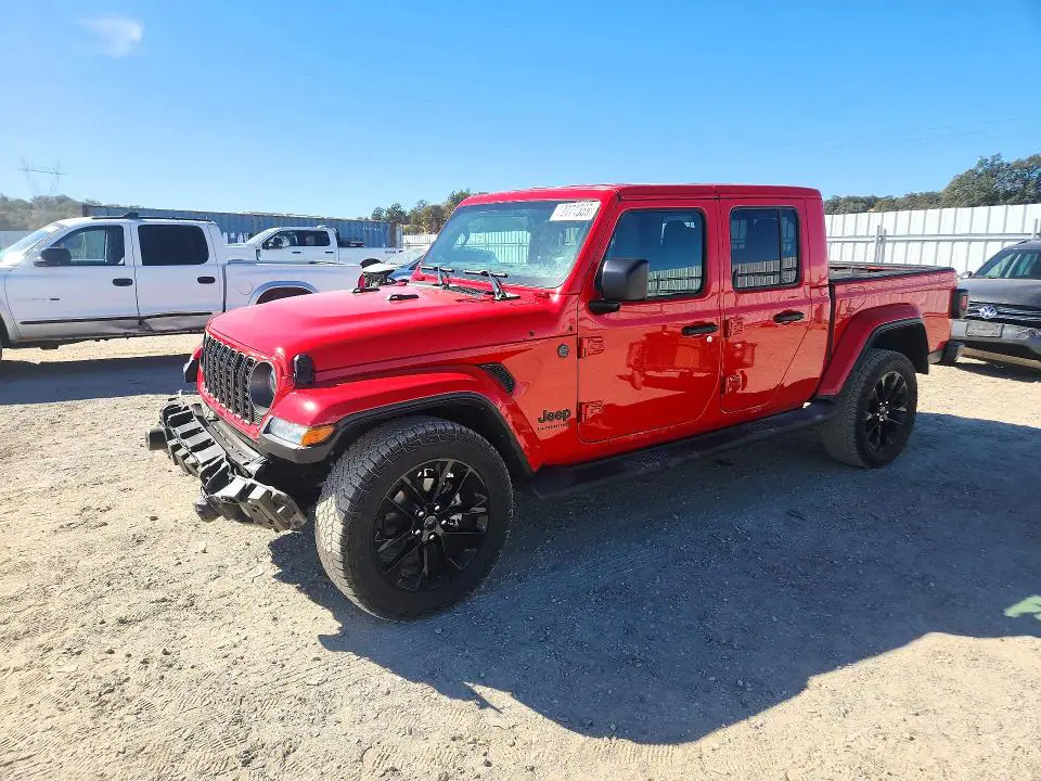 1C6PJTAG7SL500593 Jeep Gladiator 2025 — Front end damage, before-repair photo