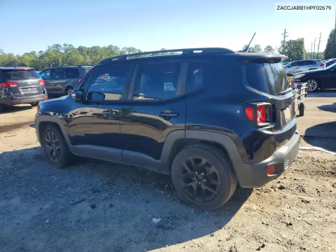 2017 Jeep Renegade Latitude VIN ZACCJABB1HPF02679 фото 2