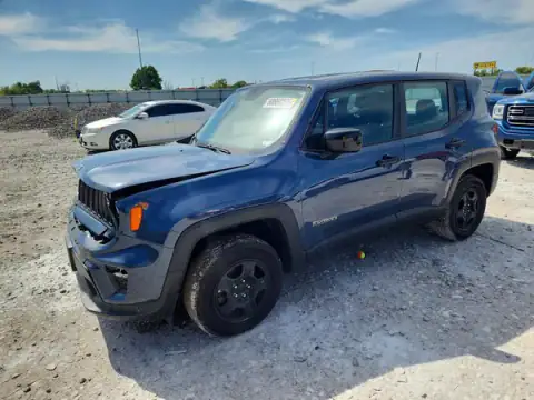 ZACNJBAB0LPL89782 — 2020 Jeep Renegade, ПЕРЕДНЯЯ ЧАСТЬ (Front End), фото до ремонта