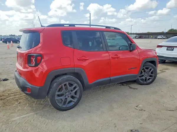ZACNJCBB8MPM51693 — 2021 Jeep Renegade, фото 3 с аукциона Copart, Передняя часть