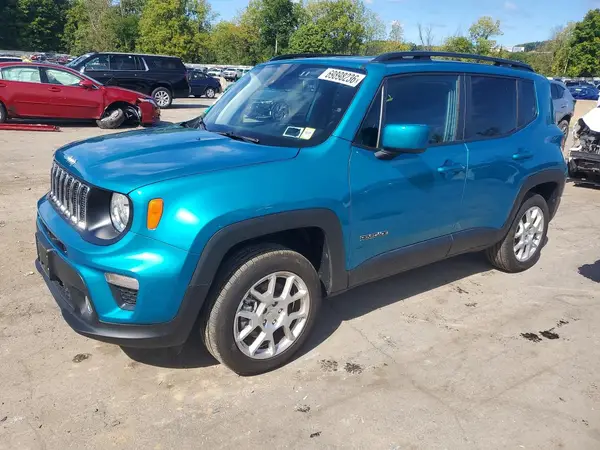 ZACNJDBB4MPN34298 — 2021 Jeep Renegade, Задняя часть (Rear End), фото до ремонта