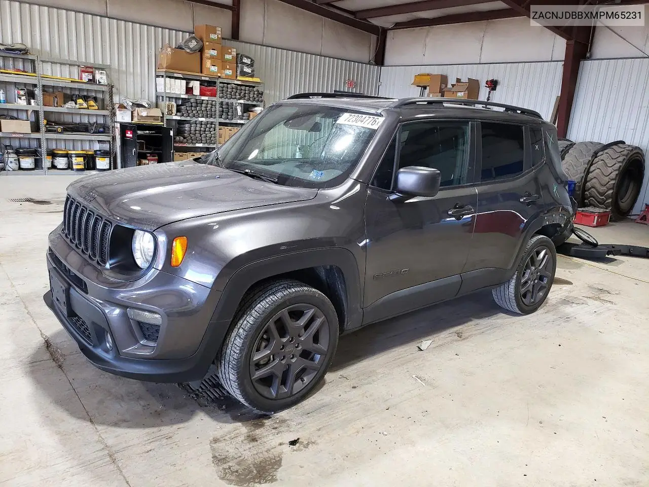 2021 Jeep Renegade Latitude VIN ZACNJDBBXMPM65231 фото 1