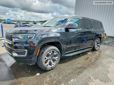 1C4SJSDP0RS171096 — 2024 Jeep Wagoneer, Задняя часть, фото до ремонта