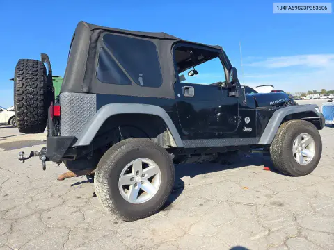 2003 Jeep Wrangler / Tj Rubicon VIN 1J4FA69S23P353506 фото 3
