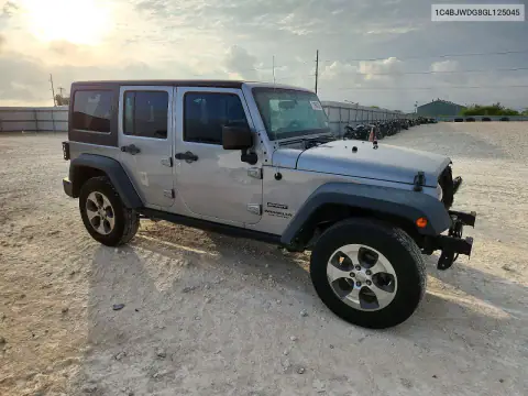 1C4BJWDG8GL125045 — 2016 Jeep Wrangler, foto 4 de Copart, Parte delantera