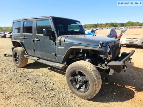 2016 Jeep Wrangler Unlimited Sport VIN 1C4BJWDG2GL189615 фото 4