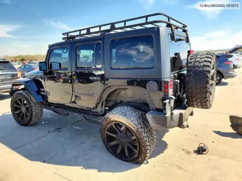 2016 Jeep Wrangler Unlimited Sahara VIN 1C4HJWEG0GL101072 фото 2