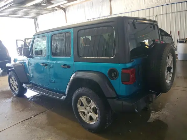 1C4HJXDG9KW615744 — 2019 Jeep Wrangler, zdjęcie 2 z Copart 07.10.2026, Drobne wgniecenia i rysy
