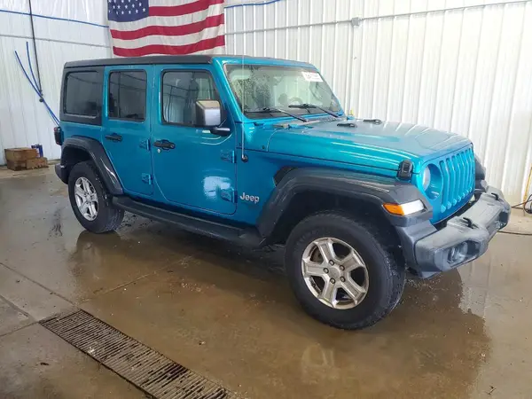 1C4HJXDG9KW615744 — 2019 Jeep Wrangler, zdjęcie 4 z Copart 07.10.2026, Drobne wgniecenia i rysy