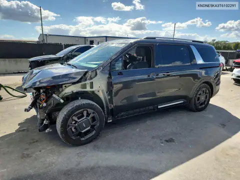 KNDNE5KA3T6102291 — 2026 Kia Carnival, Przód, zdjęć przed naprawą