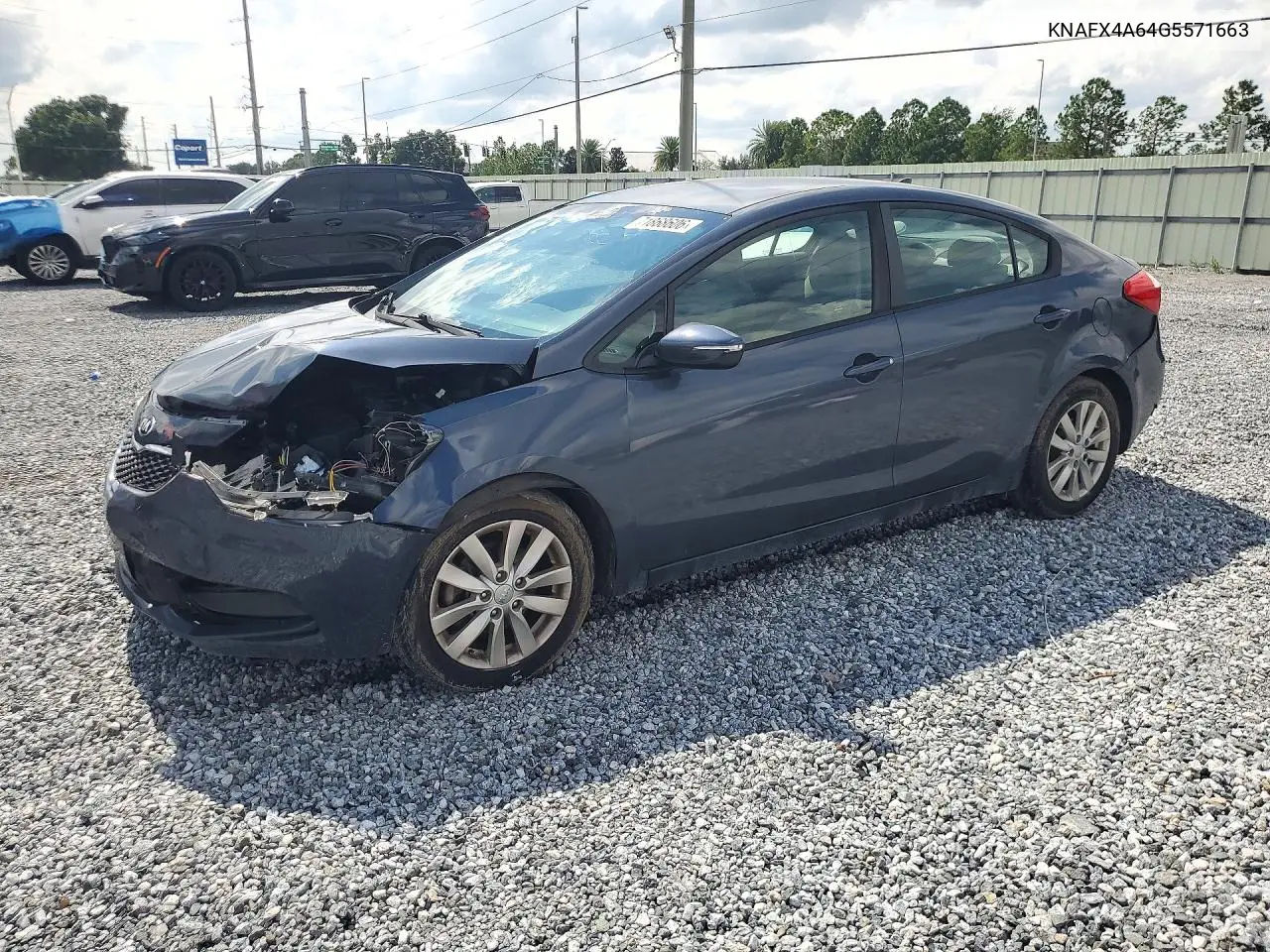 2016 Kia Forte Lx VIN KNAFX4A64G5571663 фото 1