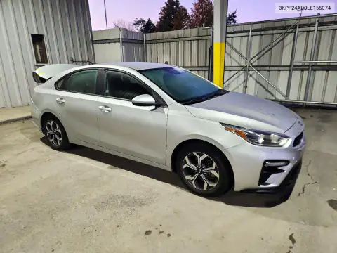 3KPF24AD0LE155074 — 2020 Kia Forte, фото 4 з Copart 15.10.2026, Задня частина