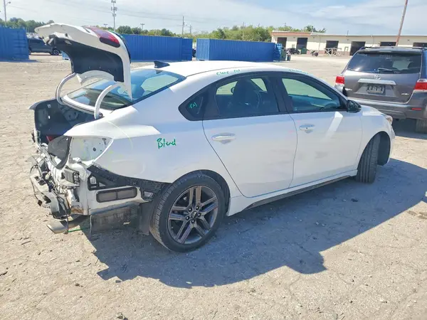 3KPF34AD8ME330427 — 2021 Kia Forte, photo 3 from Copart, Rear end