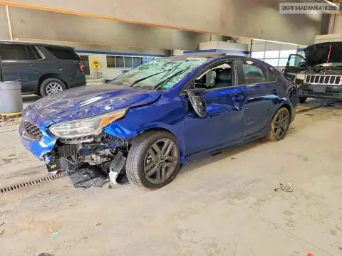 3KPF34ADXME418380 Kia Forte 2021 — All-over damage damage, before-repair photo