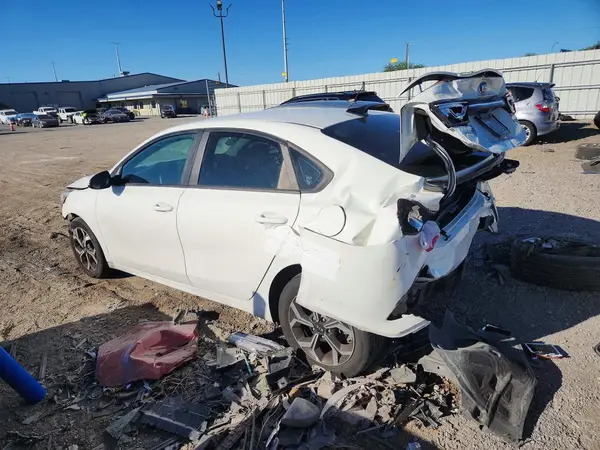 3KPF24AD1ME305274 — 2021 Kia Forte, photo 2 from Copart, Rear end