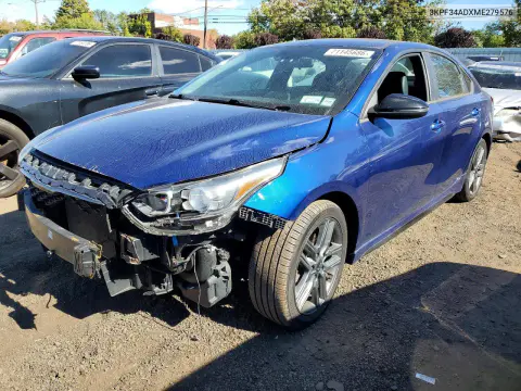 3KPF34ADXME279576 — 2021 Kia Forte, Передняя часть, фото до ремонта