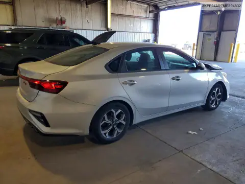 2021 Kia Forte Lxs VIN 3KPF24AD7ME294832 фото 3